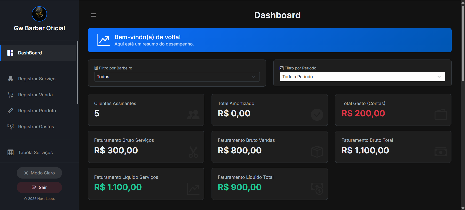 Imagem 1 do sistema novo