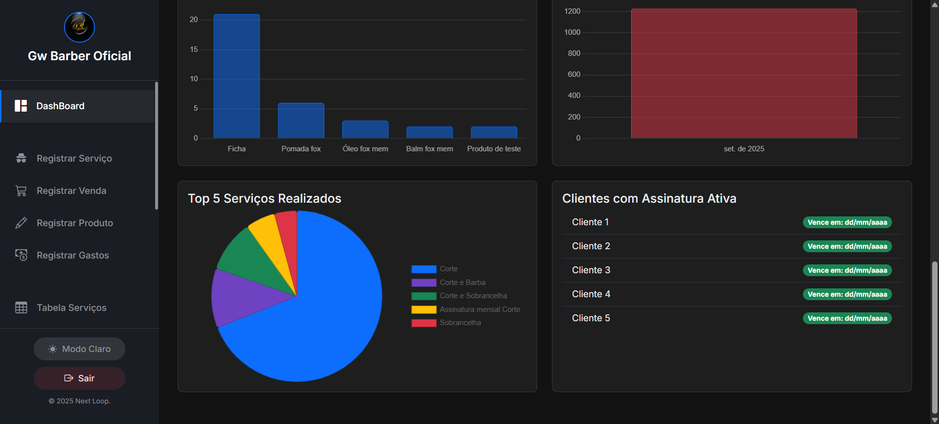 Imagem 3 do sistema novo